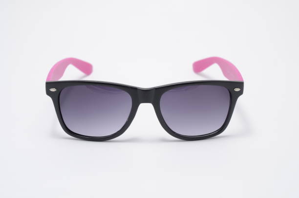istock sunglasses in thick black plastic frame isolated on white 674650750