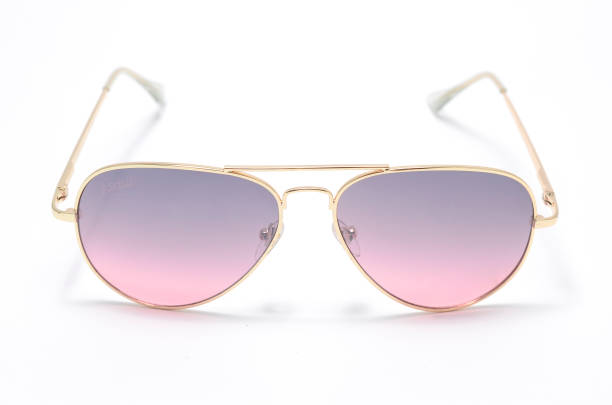 istock Sunglasses in an iron frame with gradient glass isolated on whit 674650878