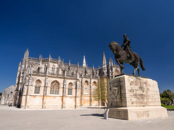 Monastery of Batalha, Portugal Batalha, Portugal - April 04, 2017: Monastery of Batalha (Portuguese: Mosteiro da Batalha), a Dominican convent in Batalha, Portugal. batalha stock pictures, royalty-free photos & images