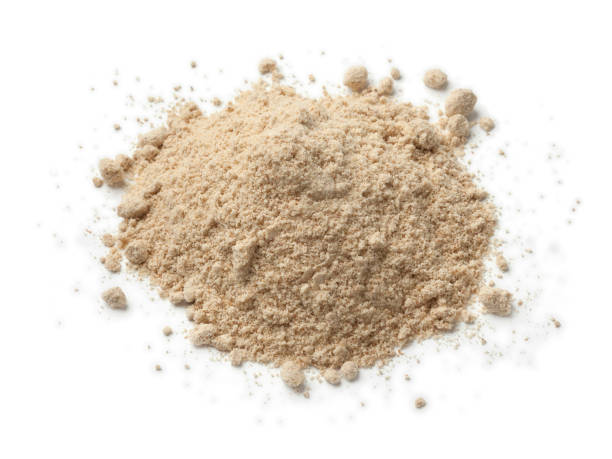 istock Heap of tiger nut flour 674666528