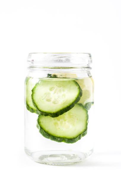 istock Detox water with cucumber and lemon 674701872