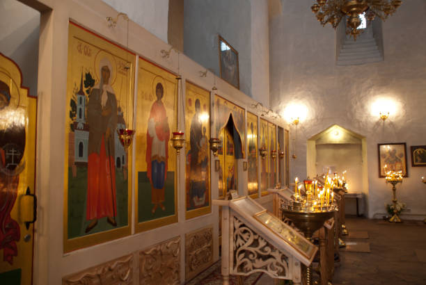istock Inside the orthodox church 674711848