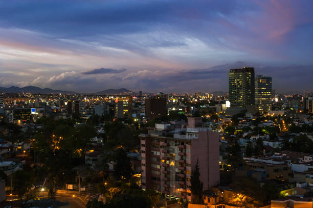 istock Suset at Mexico City 674723390