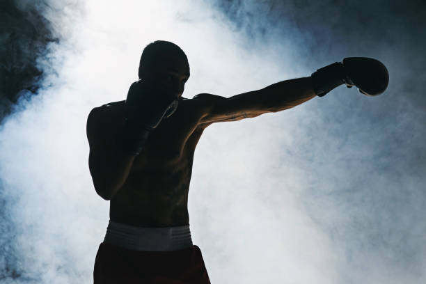 istock Afro american male boxer 674744500