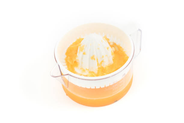 fresh orange juice stock photo
