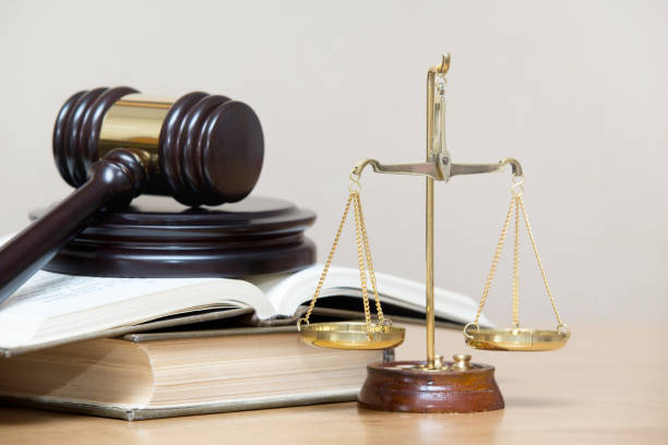 istock wooden gavel and books 674757012