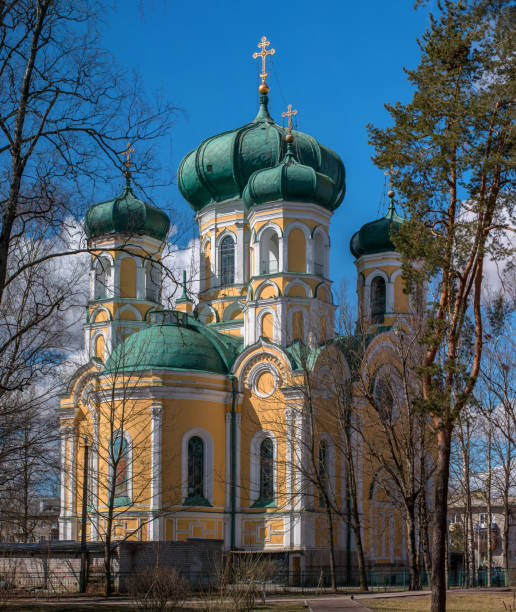 istock Pavlovsky Cathedral. Gatchina, Russia. 674769586