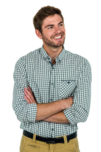 istock Smiling man with arms crossed 674775462