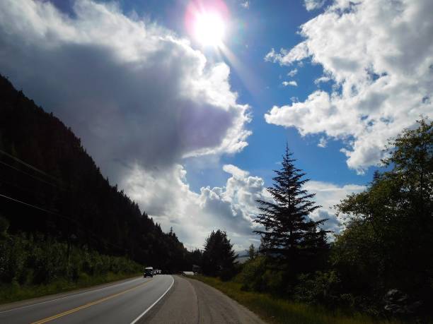 istock Traveling down the highway scenic 674792856