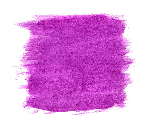 istock Purple grunge on white background in watercolor 674793448