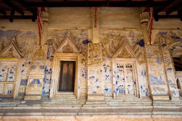 Mural, Painted Image, Bagan, Sulamani Temple, Aging Process mural de pintura en templo budista en tailandia generalmente en tailandia, cualquier tipo de arte en iglesia budista, templo pabellón, sala del templo, casa del monje etc. creado con dinero donado por personas al artista de alquiler. son de dominio público o tesoro de