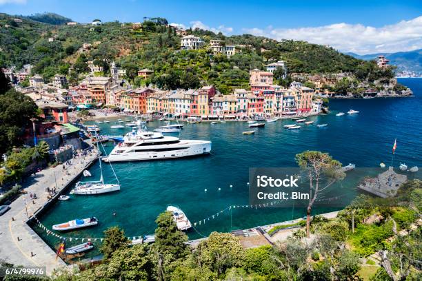 Portofino Italy Stock Photo - Download Image Now - Portofino, Italy, Yacht