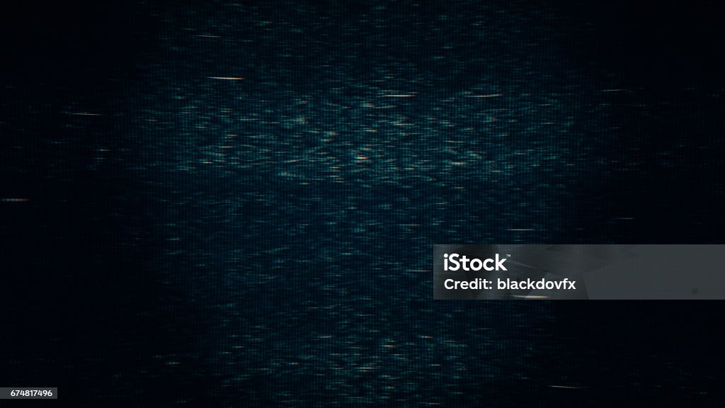 TV signal failing Textured stock illustration