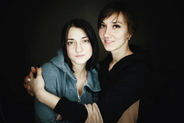 istock Beautiful young women studio portrait 674817694