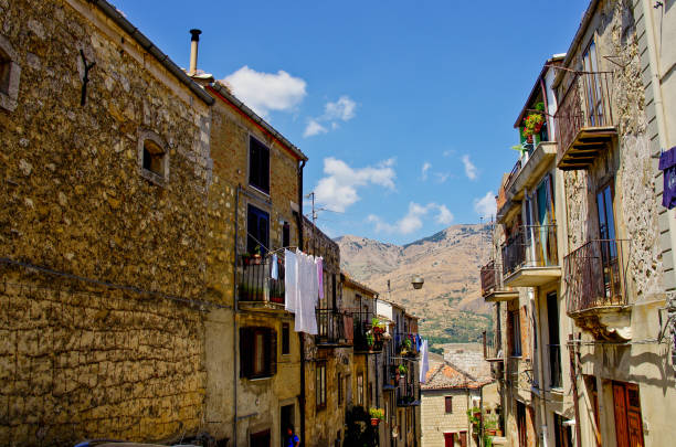 Street in Hillside town