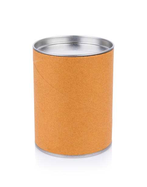istock Blank Tincan Metal Tin Can on white background. canned 674842896
