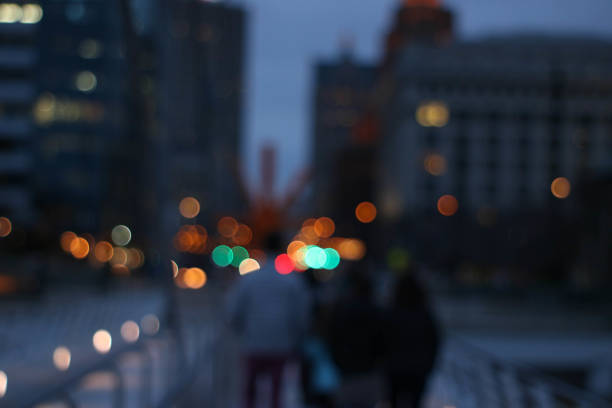 Friends and bokeh