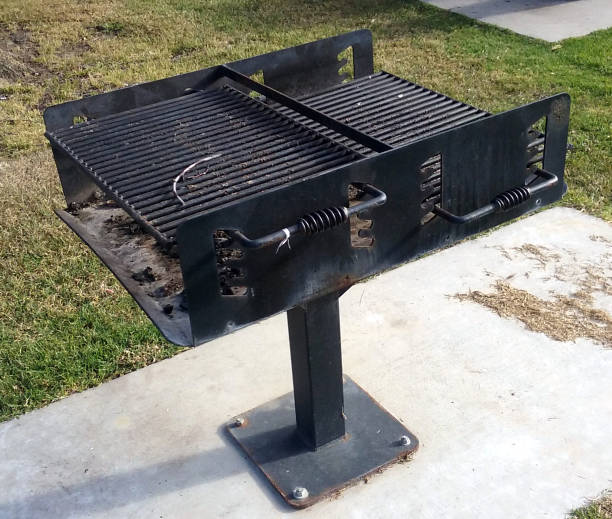 istock A Barbecue Grill at the Local Park 674864160