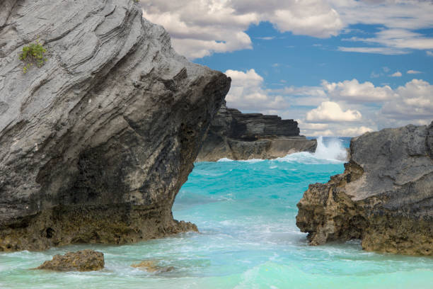 istock Tropical Turquoise Beach And Big Rocks 674874032