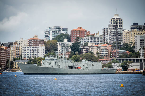 istock Residential buildings along the Sydney Harbor 674884616