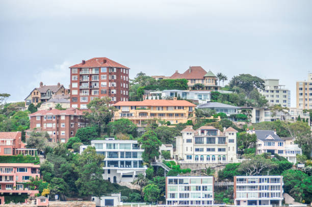 istock Residential buildings along the Sydney Harbor 674885414