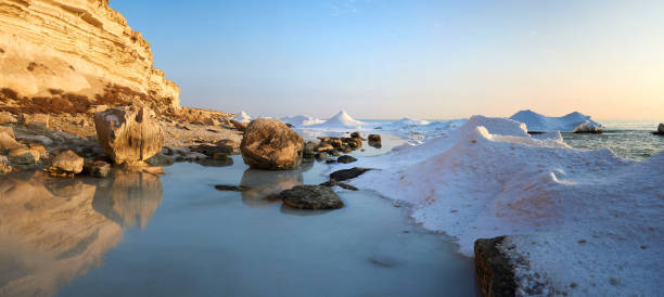 istock On the shore of the Caspian Sea 674893716