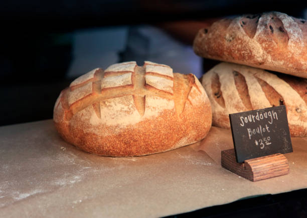 istock fresh bread in the shop window market 674924498