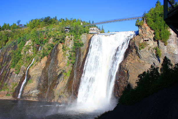 istock Montmorency waterfalls Quebec Canada 674930366