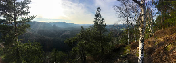 istock Canyon, Rocks, great view over the forests. 674934060