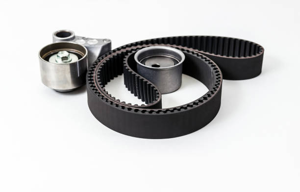 istock Kit of timing belt with rollers. Auto Parts. 674948800