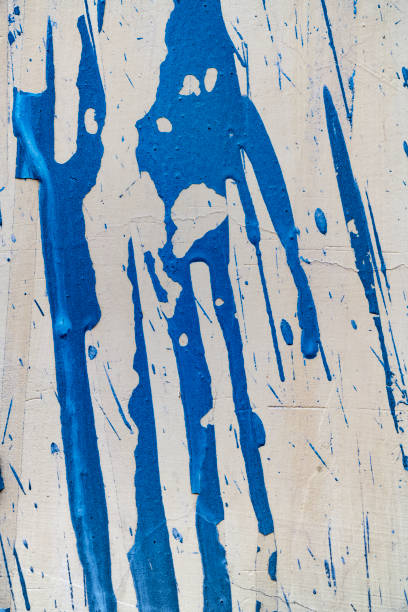 istock Paint-dripped plaster wall, Jaisalmer, Rajasthan, India 674961910