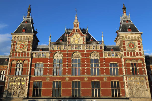 istock Central Station Amsterdam, Holland 674966590