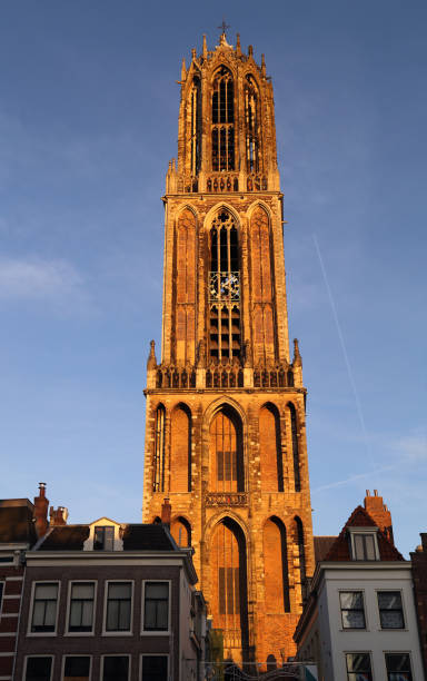 istock Church tower in Utrecht 674966638