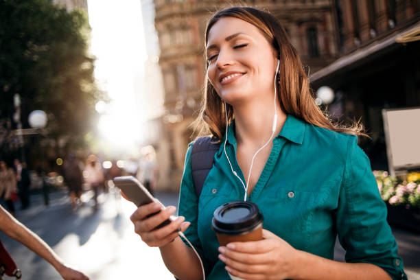 istock Coffee to go and music 674987750