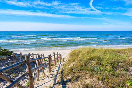Polish part of Baltic Sea coast has most beautiful sandy beaches among all countries with access to this body of water.