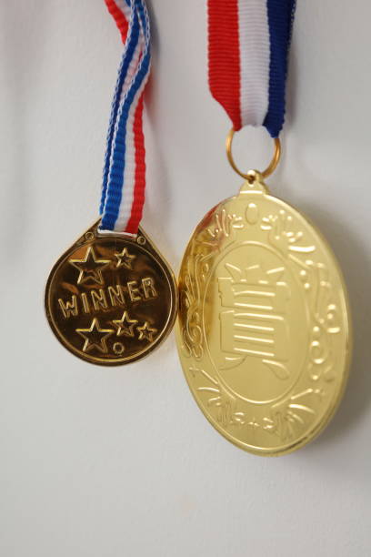 Gold medal Gold medal リボン stock pictures, royalty-free photos & images