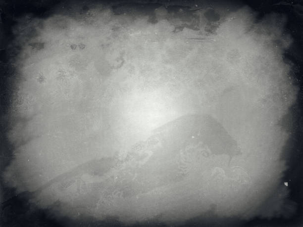 istock Gray and grunge textured abstract background. 674997694