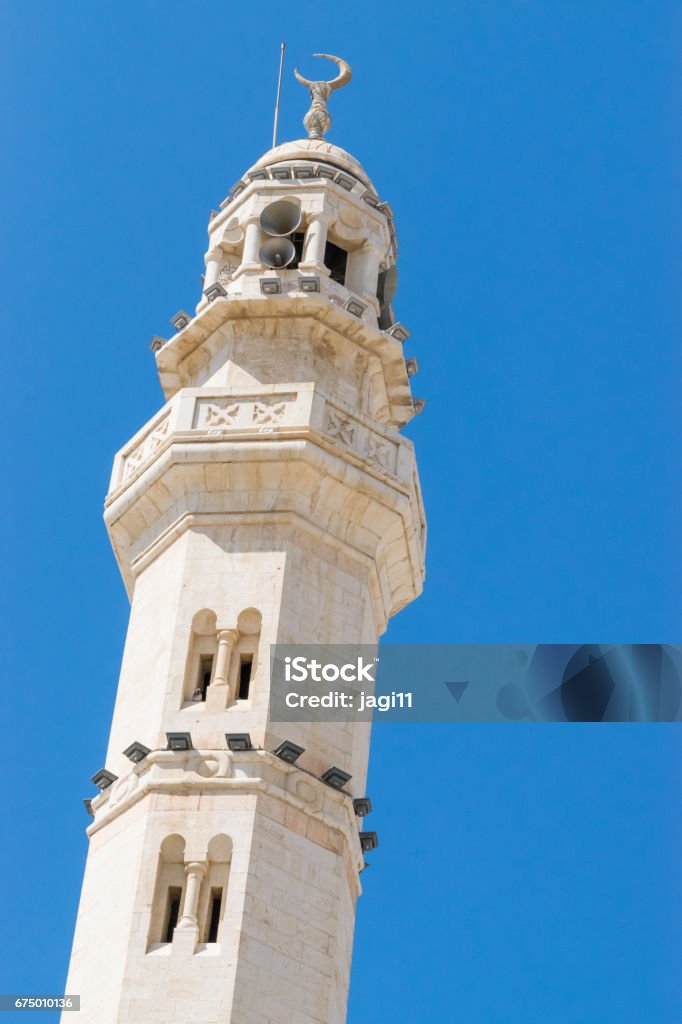 Minaret 2 Some random minaret in Bethlehem Allah Stock Photo