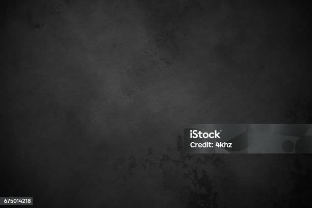 Textured Black Background Stock Photo - Download Image Now - Gray Background, Metal, Textured