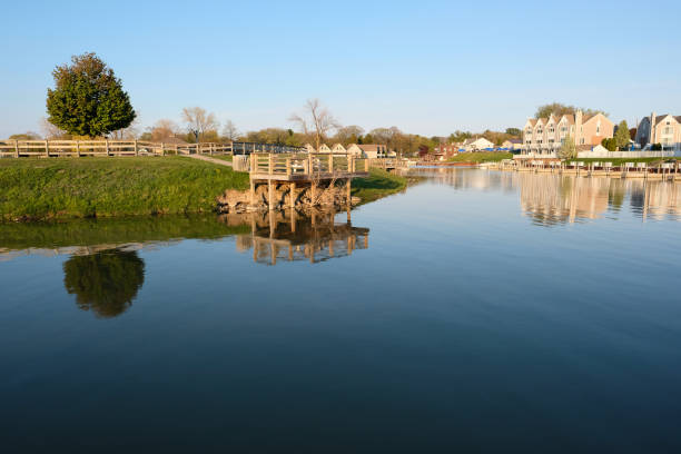 istock Marina on Lake Huron at Port Austin 675014528