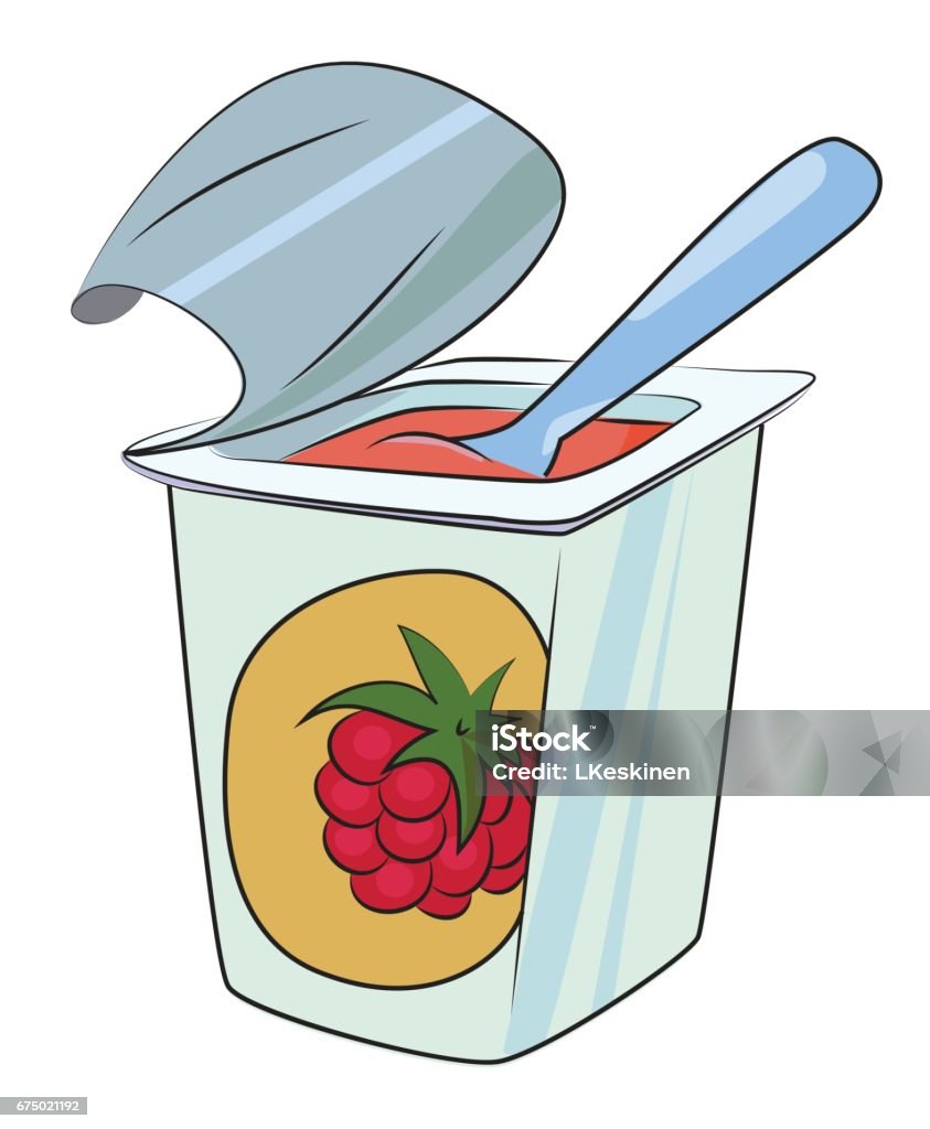 Hình Ảnh Hoạt Hình Của Sữa Chua Hình minh họa Sẵn có - Tải xuống ...