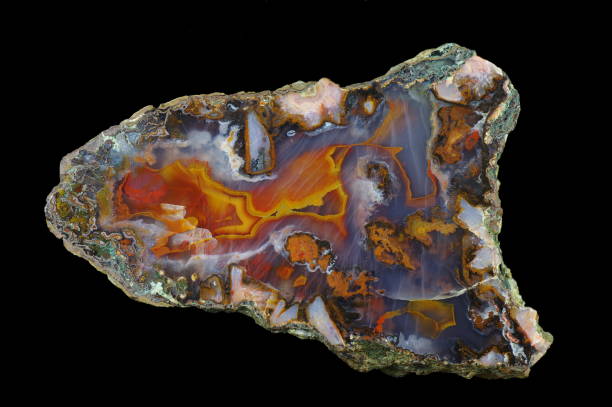 istock A cross section of the agate stone. 675030200