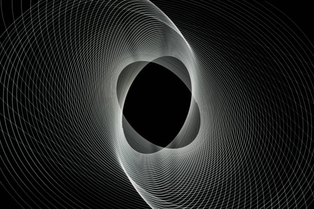 istock blured  background with  lines of lights 675041924