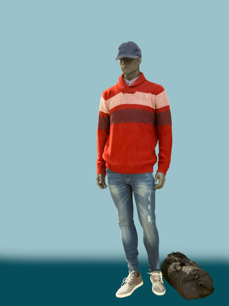 istock Full-length male mannequin. 675056048