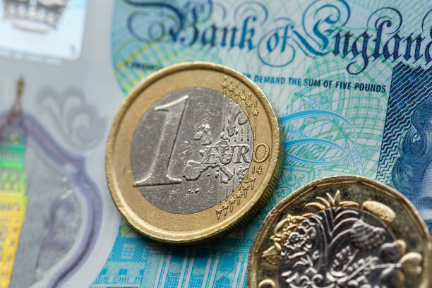 istock New Pound Coin and Euro 675062366