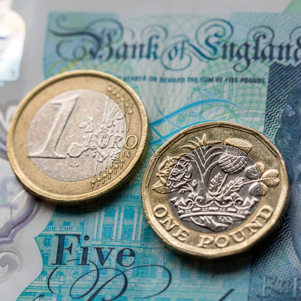 istock New Pound Coin and Euro 675062368