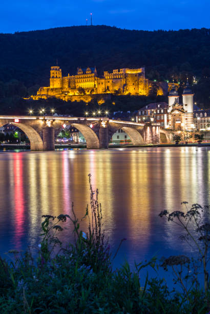 istock View to castle, Heidelberg, Germany 675070618
