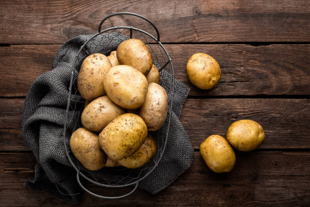 potato - potato skin imagens e fotografias de stock