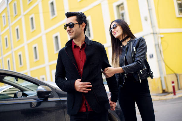 istock Young couple in the city 675077752