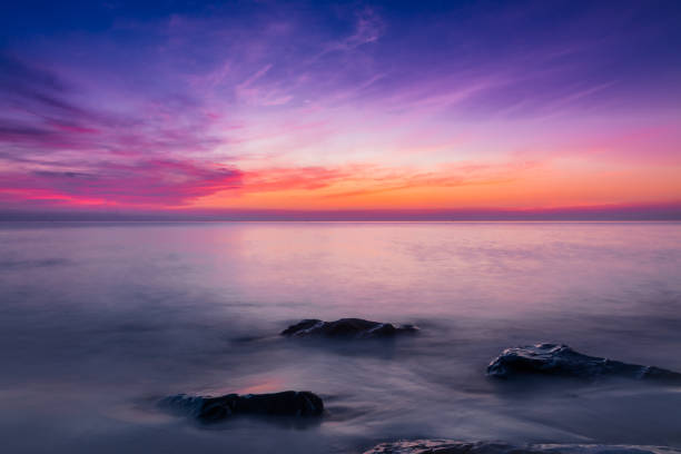 istock Sea and sky in Twilight time 675083274